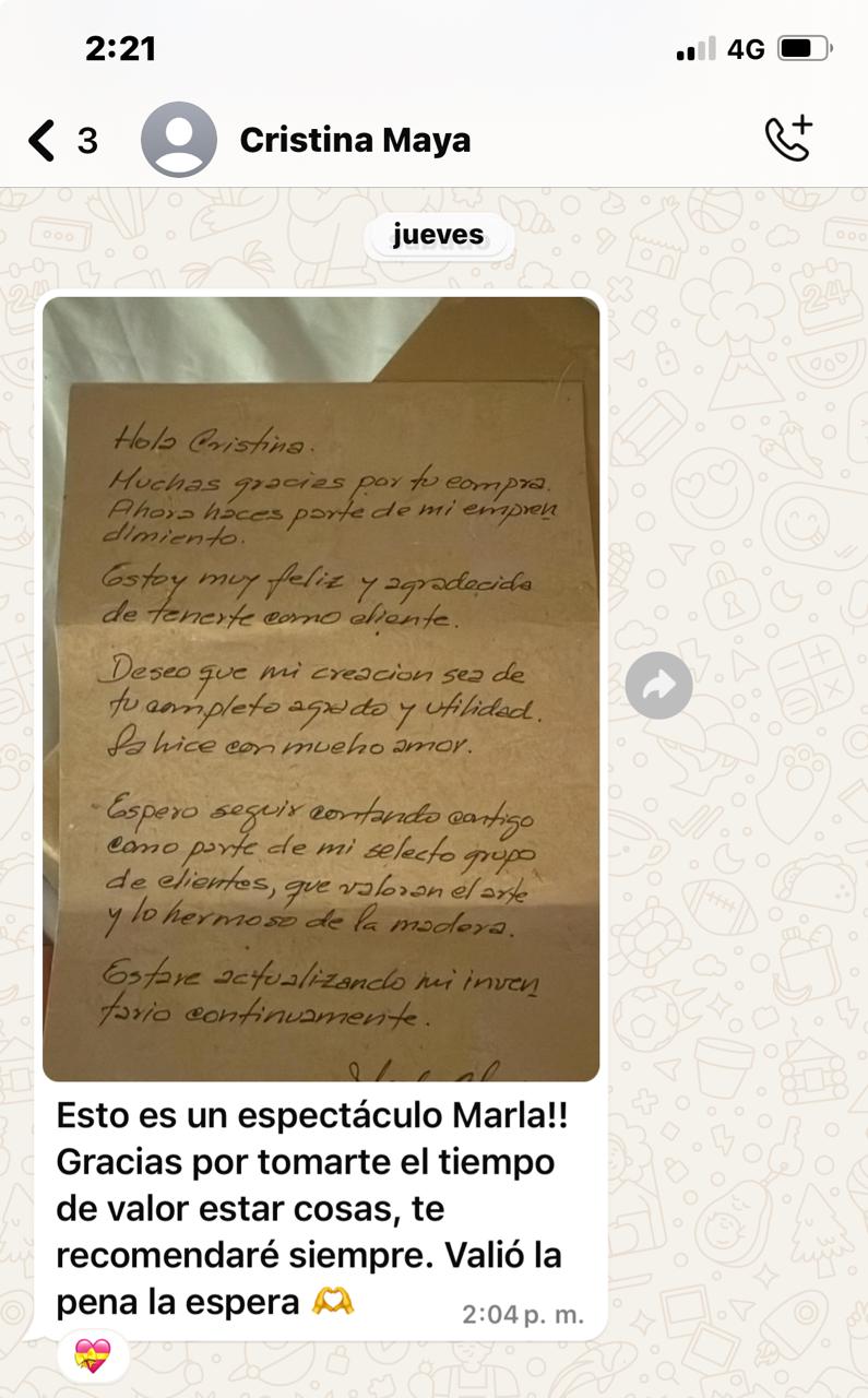 Testimonio real de cliente 8 sobre el Parlante ET