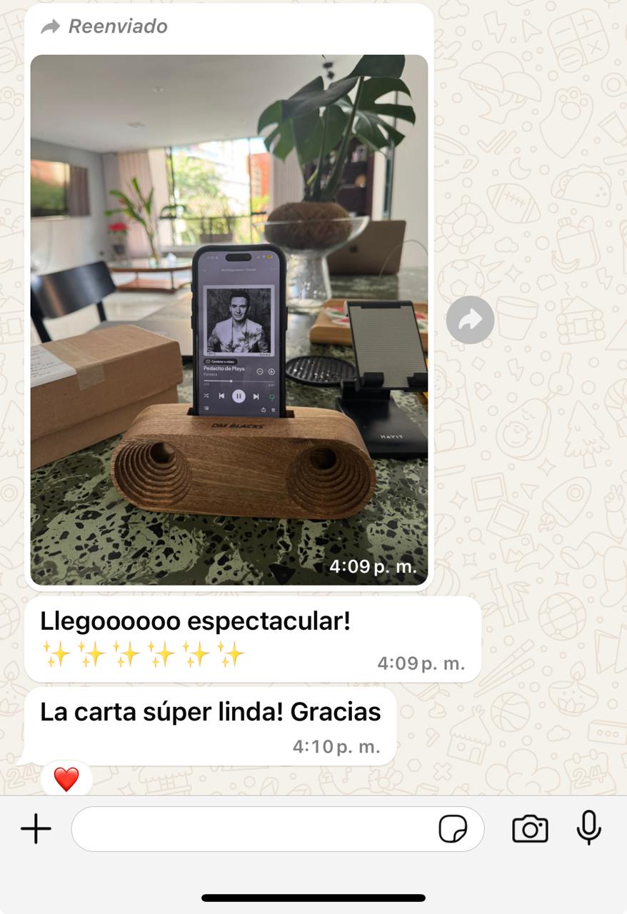 Testimonio real de cliente 9 sobre el Parlante ET